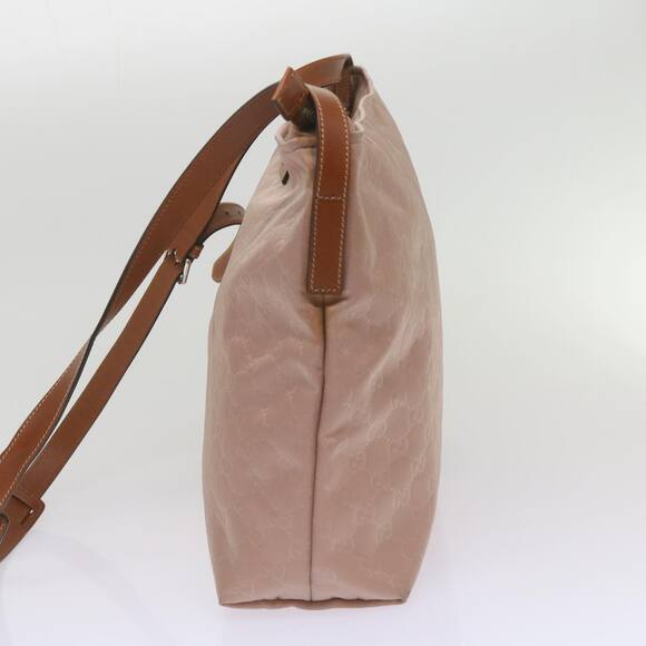 GUCCI GG Canvas Shoulder Bag Pink - Picture 4 of 16